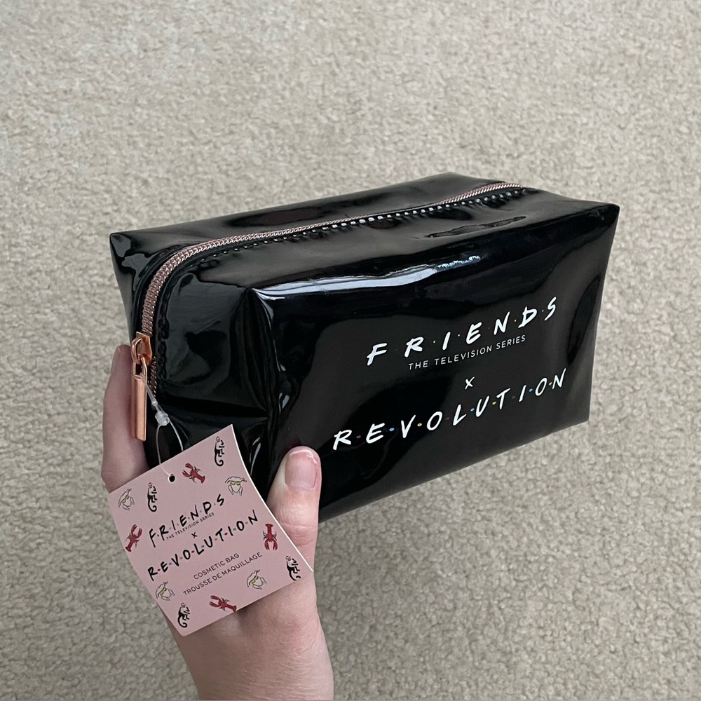Makeup Revolution x Friends Black Cosmetic Bag